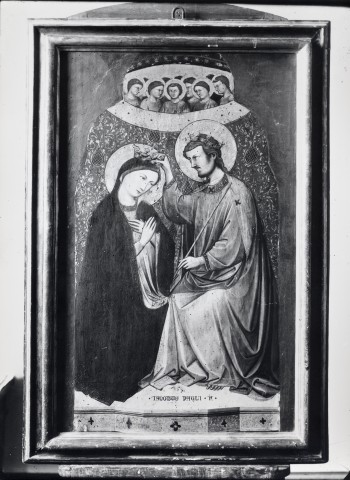 Anonimo — Jacopo di Paolo - sec. XIV/ XV - Incoronazione di Maria Vergine — insieme